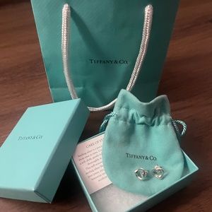 Tiffany’s Elsa Peretti Open Heart Stud Earrings